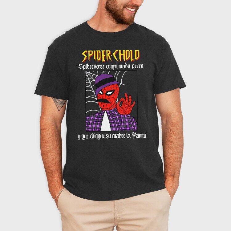 Spider Cholo Comic, Tricou Barbati (Unisex)