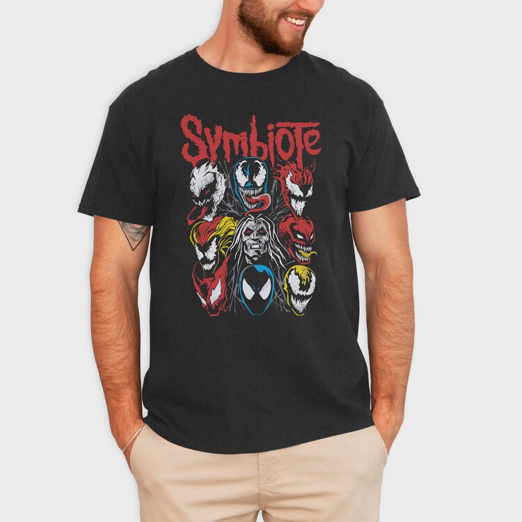 Symbiote Chaos, Tricou Barbati (Unisex)
