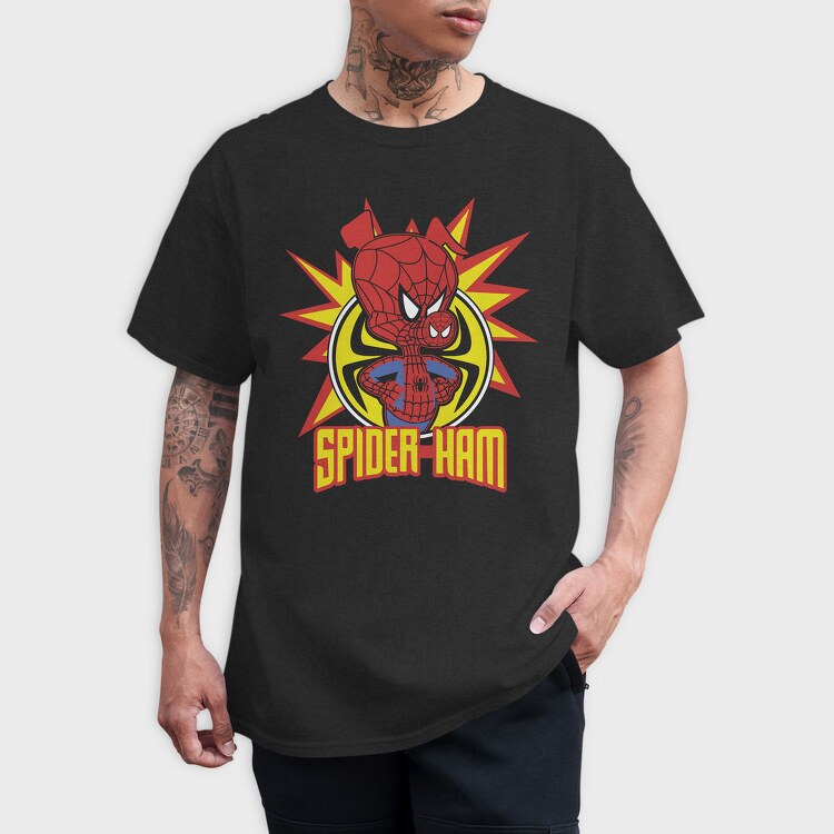 Spider Ham Blast, Tricou Barbati (Unisex)