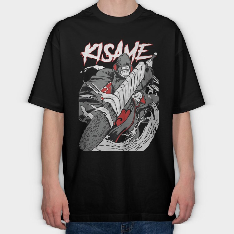 Kisame Storm, Tricou Oversize Barbati (Unisex)