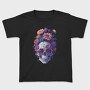Skull Flowers Glasses, Tricou Copii