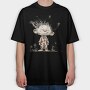 Gnome In Pajamas, Tricou Oversize Barbati (Unisex)