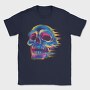 Skull Effect Colorful, Tricou Barbati (Unisex)