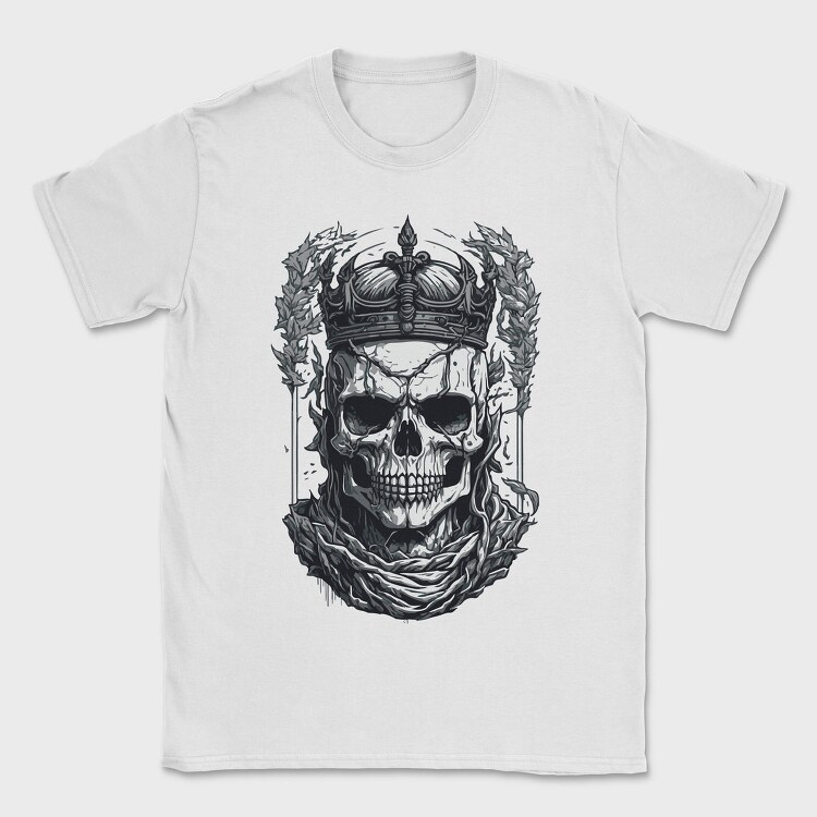 Skull Crown, Tricou Barbati (Unisex)