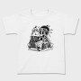 Skull Car Cartoon, Tricou Copii