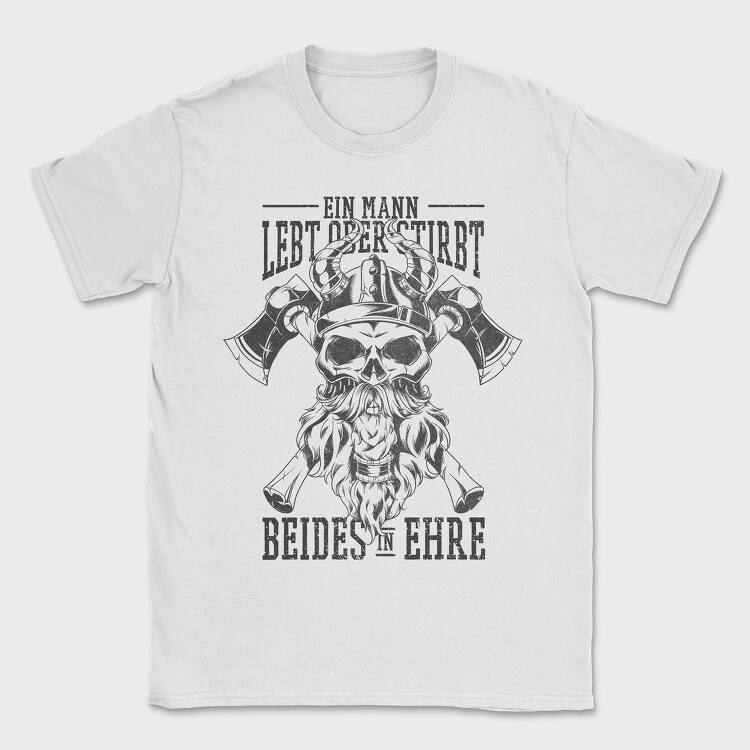 Skull Axes, Tricou Barbati (Unisex)