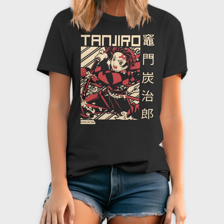 Tanjiro Demon Slayer, Tricou Barbati (Unisex)