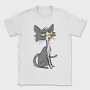 Skinny Funny Cat, Tricou Barbati (Unisex)