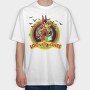 Looney Tunes Halloween 1, Tricou Oversize Barbati (Unisex)