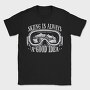 Ski Goggles Mountains, Tricou Barbati (Unisex)