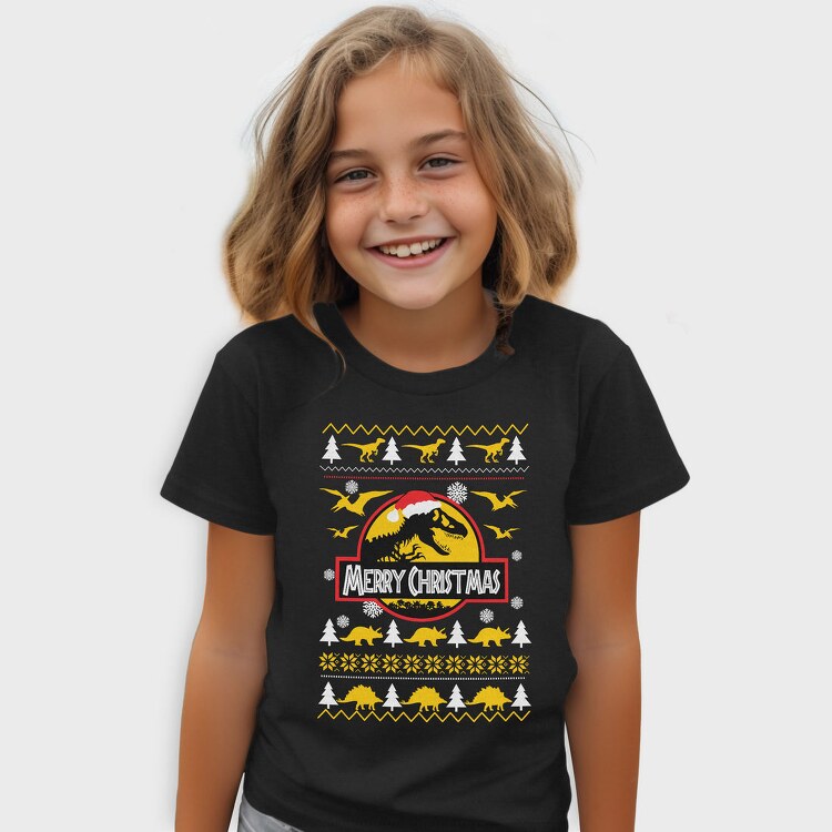 Dino Xmas, Tricou Copii