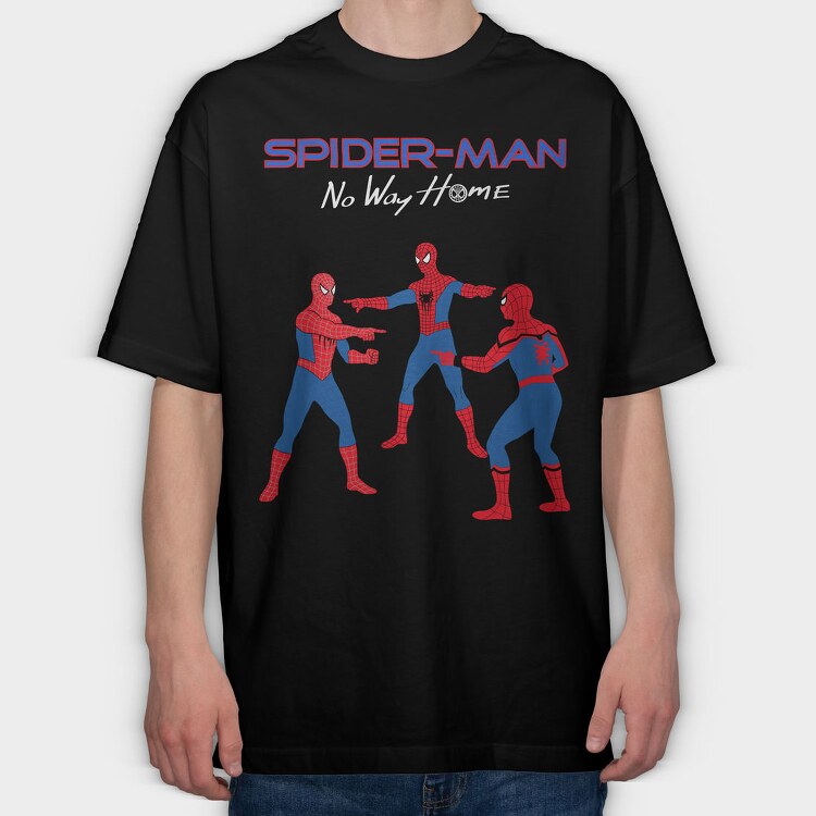 Spider Man Dance, Tricou Oversize Barbati (Unisex)