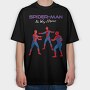 Spider Man Dance, Tricou Oversize Barbati (Unisex)