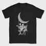 Skeletons Couple Guitar Moon, Tricou Barbati (Unisex)