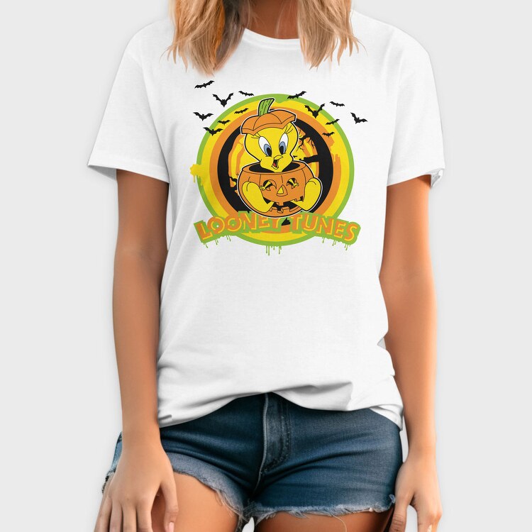 Looney Tunes Halloween, Tricou Barbati (Unisex)