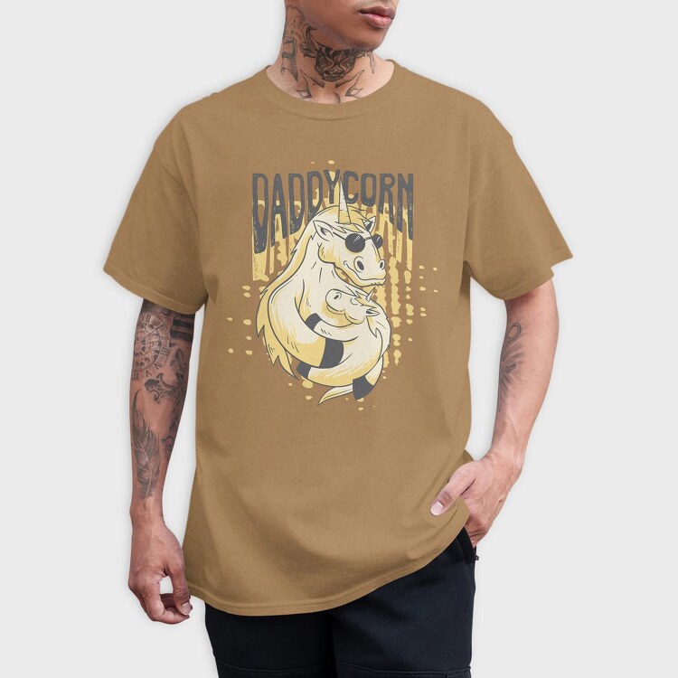 Daddycorn, Tricou Barbati (Unisex)