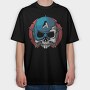 Avengers Skull, Tricou Oversize Barbati (Unisex)