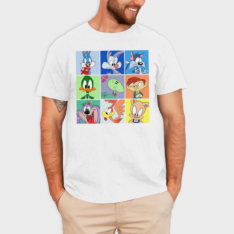 Looney Tunes Nostalgia, Tricou Barbati (Unisex)