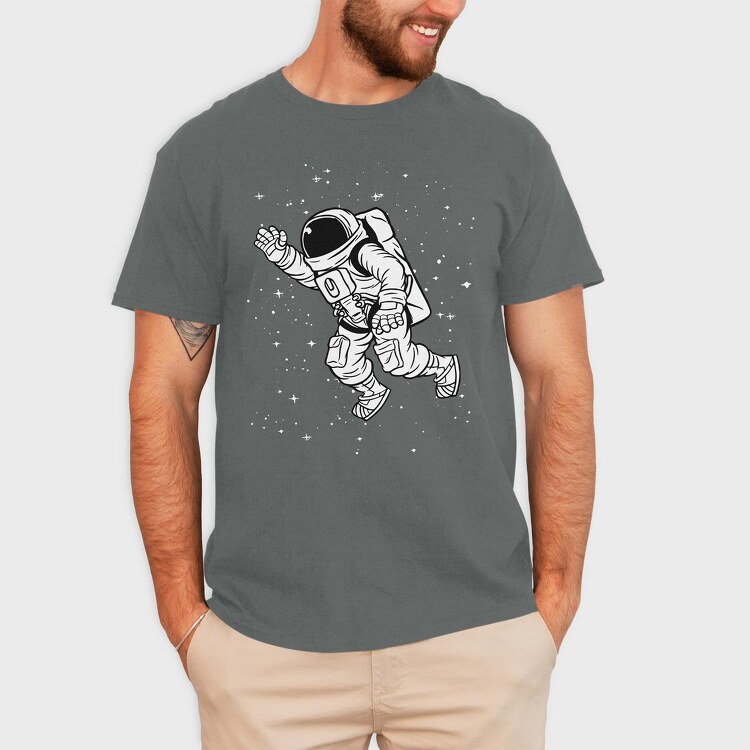 Astronaut, Tricou Barbati (Unisex)