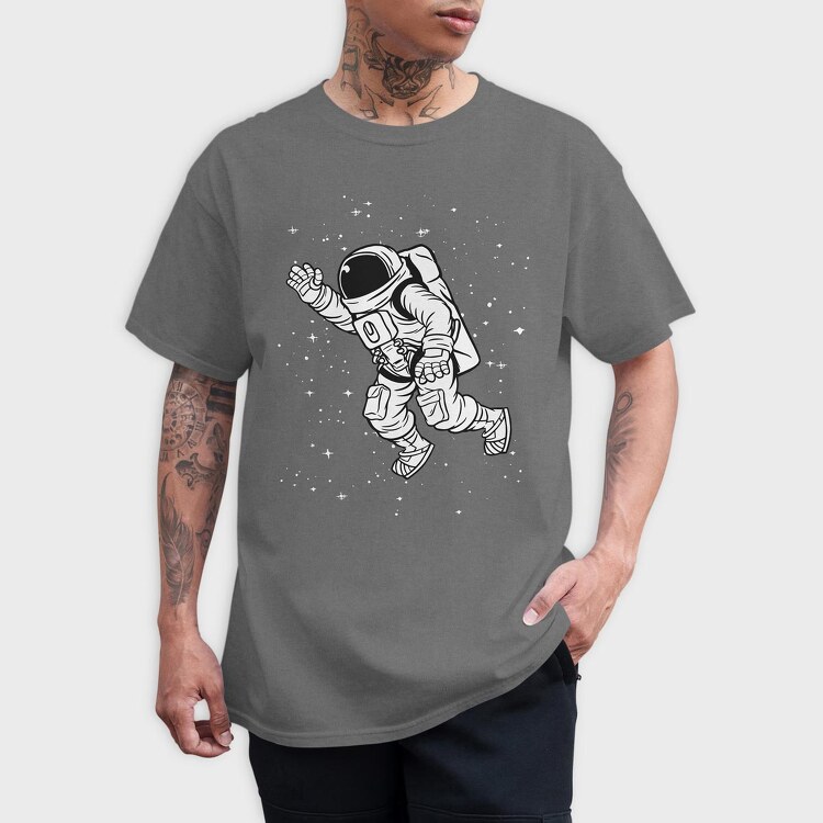 Astronaut, Tricou Barbati (Unisex)