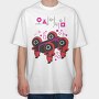 Korean Boombox Fun, Tricou Oversize Barbati (Unisex)