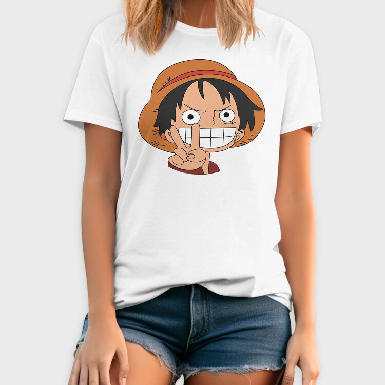 Luffy Smile, Tricou Barbati (Unisex)
