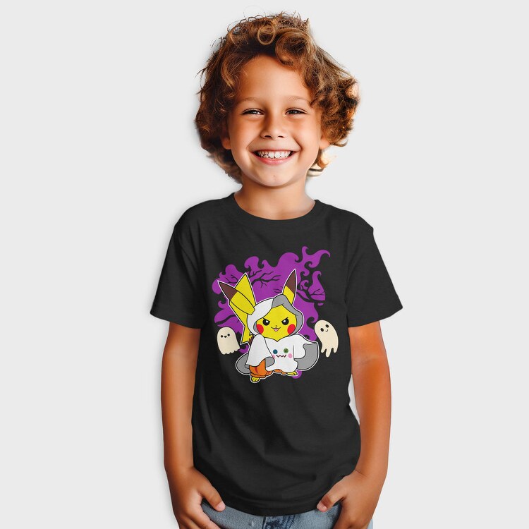 Pikachu Ghost Costume, Tricou Copii