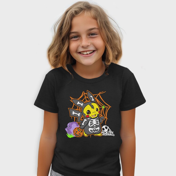 Pikachu Halloween Costume, Tricou Copii