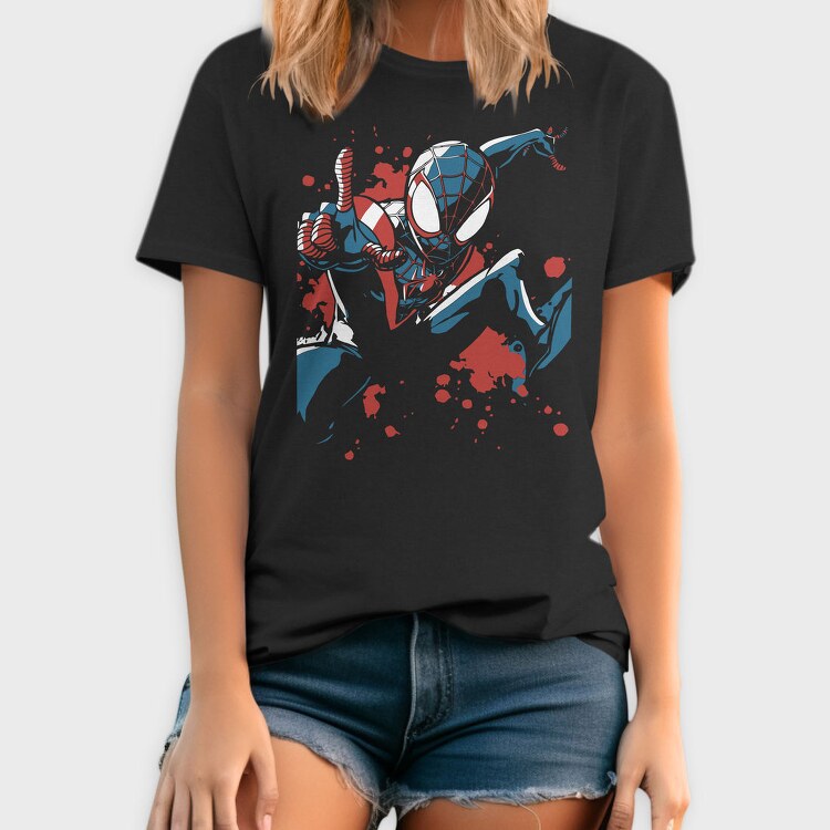 Spiderman Splash 1, Tricou Barbati (Unisex)