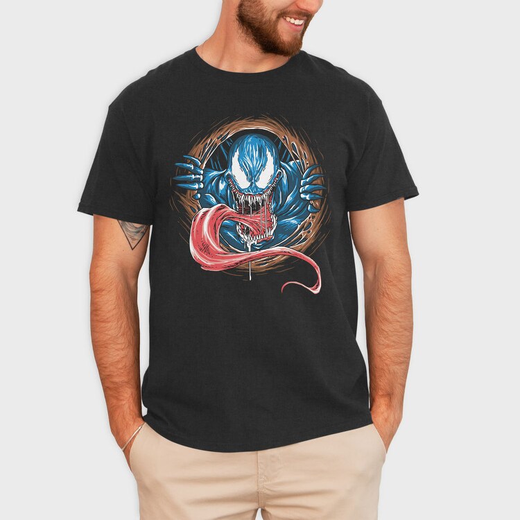 Spider Venom Strike, Tricou Barbati (Unisex)