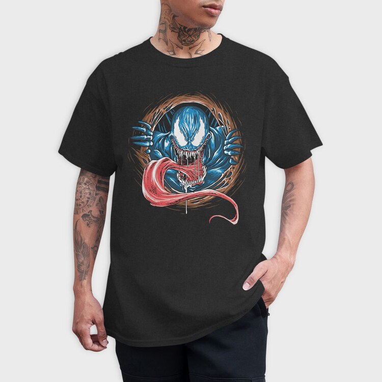 Spider Venom Strike, Tricou Barbati (Unisex)