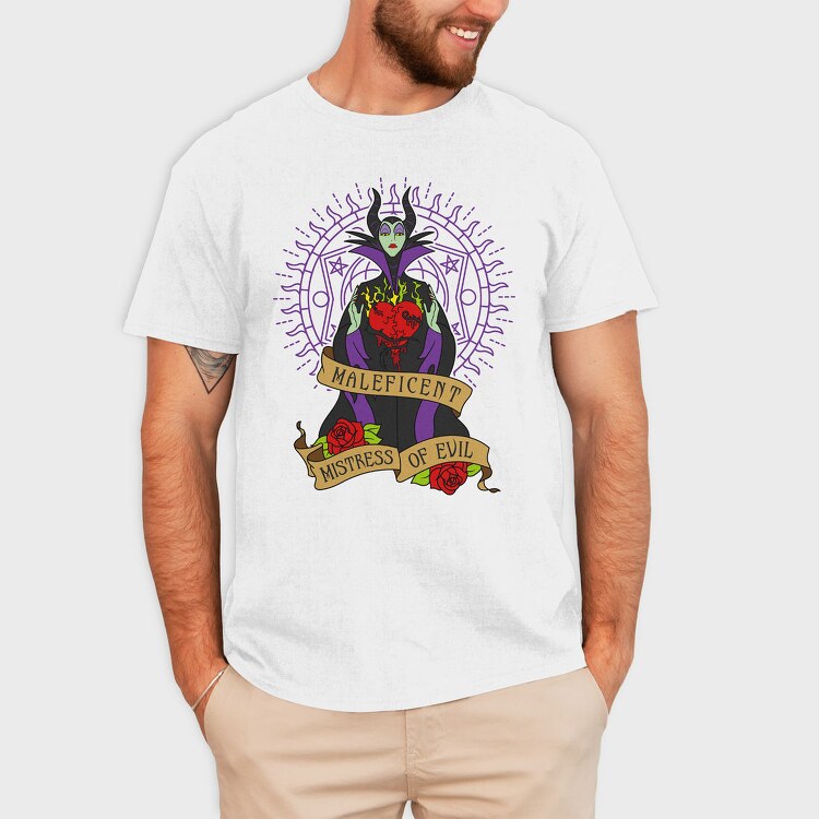 Maleficent Heart Of Evil, Tricou Barbati (Unisex)