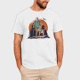 HikingDogForestTshirt, Tricou Barbati (Unisex)