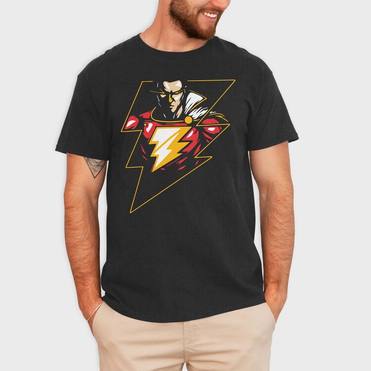 Electric Lightning Bolt, Tricou Barbati (Unisex)