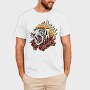 Flaming Tiger Roar, Tricou Barbati (Unisex)