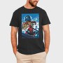 Spiderman Surfing Storm, Tricou Barbati (Unisex)