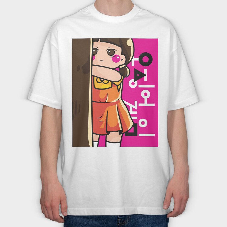 Pinkplayground, Tricou Oversize Barbati (Unisex)