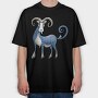 Goat Spiral Tail, Tricou Oversize Barbati (Unisex)