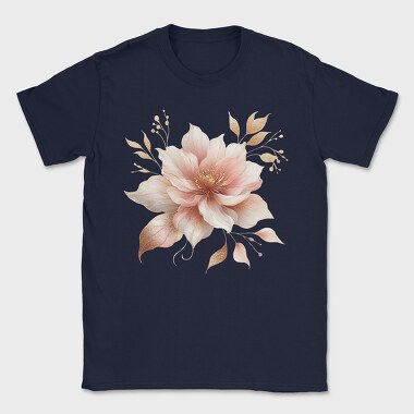 Golden Flower Glow, Tricou Barbati (Unisex)