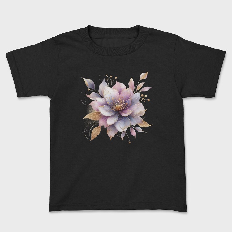 Golden Lotus Glow, Tricou Copii