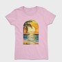 Golden Palms Dawn, Tricou Femei