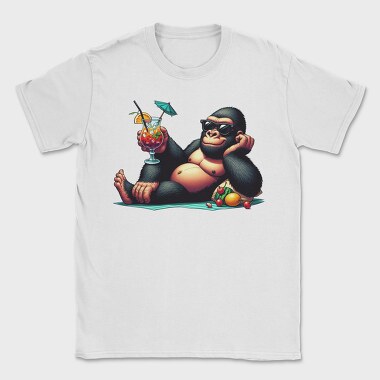 Gorilla Cocktail Sunglasses, Tricou Barbati (Unisex)