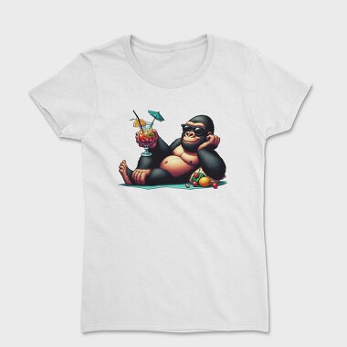 Gorilla Cocktail Sunglasses, Tricou Femei