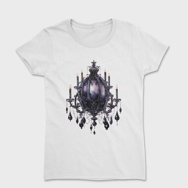 Gothic Chandelier Sublimation, Tricou Femei