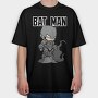 Batman Chibi Armor, Tricou Oversize Barbati (Unisex)