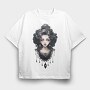 Gothic Fairytale Necklace, Tricou Oversize Barbati (Unisex)