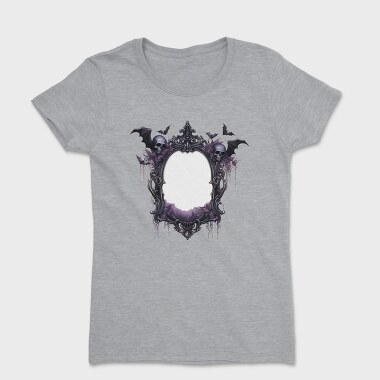 Gothic Halloween Mirror, Tricou Femei
