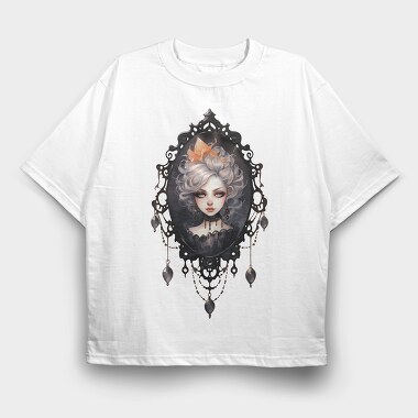 Gothic Halloween Sublimation, Tricou Oversize Barbati (Unisex)