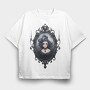 Gothic Lady Necklace, Tricou Oversize Barbati (Unisex)