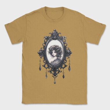 Gothic Mirror Frame, Tricou Barbati (Unisex)